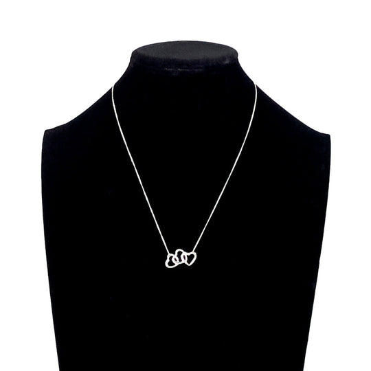 TIFFANY&Co. Necklace Silver925 Silver Triple heart
