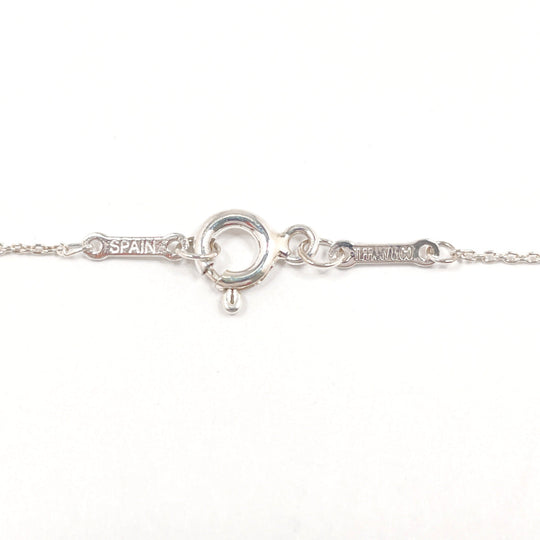 TIFFANY&Co. Necklace Silver925 Silver El Saperetti Open teardrop