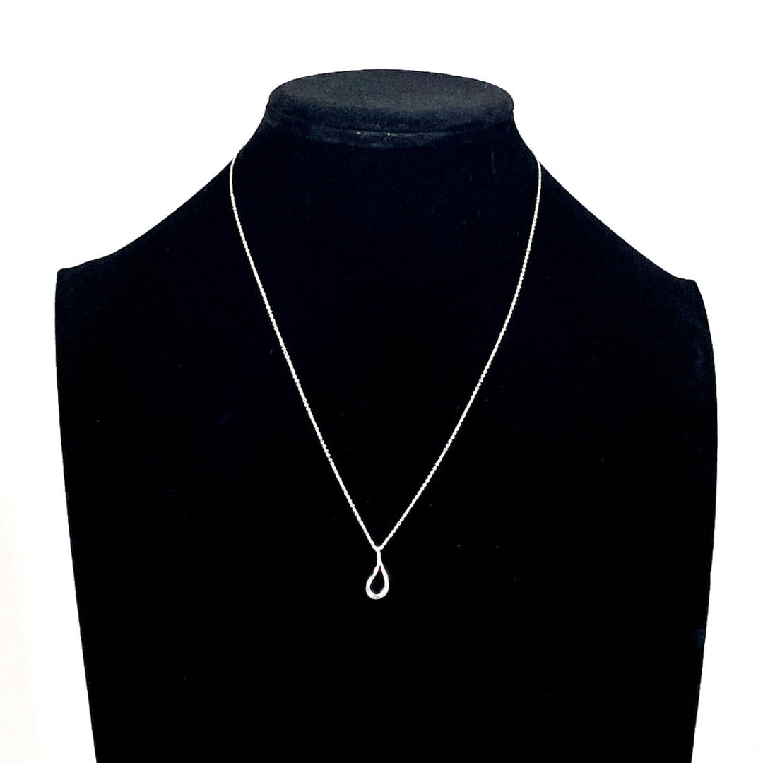 TIFFANY&Co. Necklace Silver925 Silver El Saperetti Open teardrop