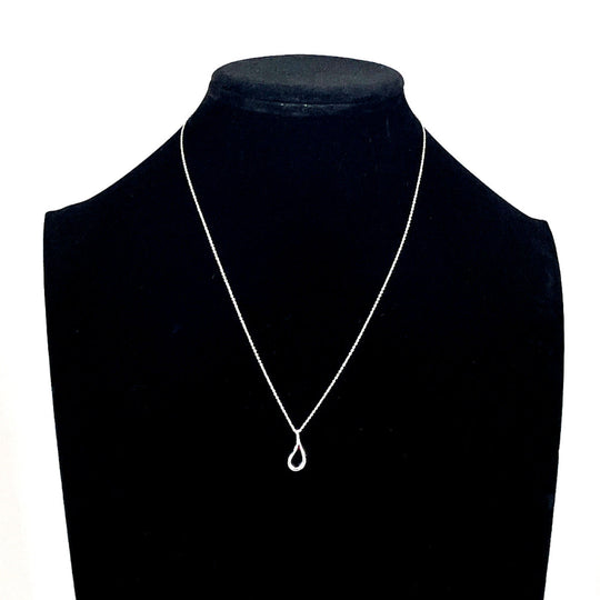 TIFFANY&Co. Necklace Silver925 Silver El Saperetti Open teardrop