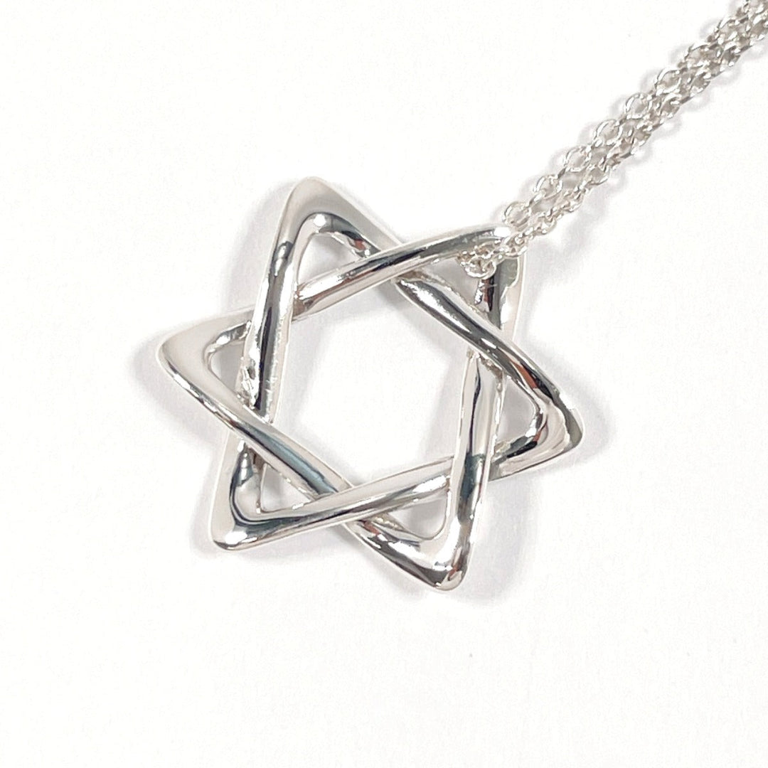 TIFFANY&Co. Necklace Silver925 Silver El Saperetti Star of david