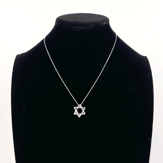 TIFFANY&Co. Necklace Silver925 Silver El Saperetti Star of david