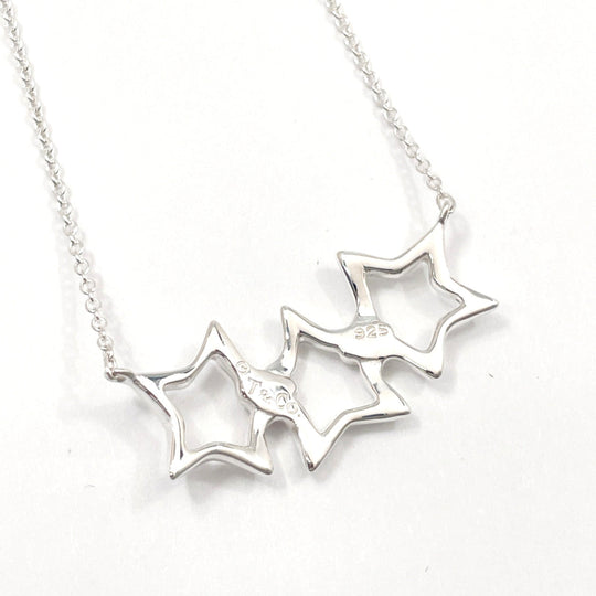 TIFFANY&Co. Necklace Silver925 Silver Triple star