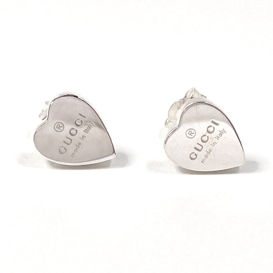 GUCCI Pierce 223990 J8400 8106 Silver925 Silver Trademark heart shape