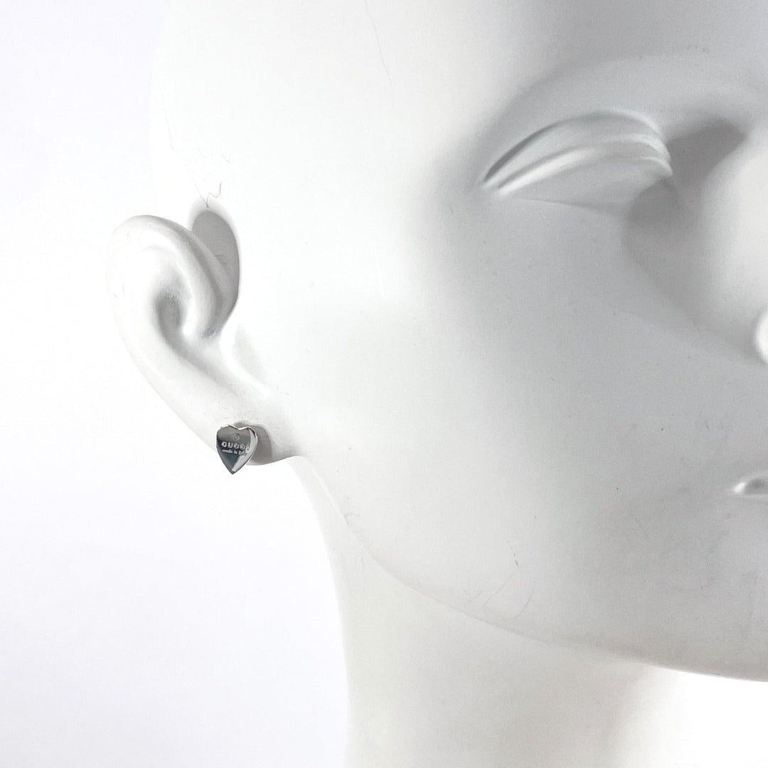 GUCCI Pierce 223990 J8400 8106 Silver925 Silver Trademark heart shape