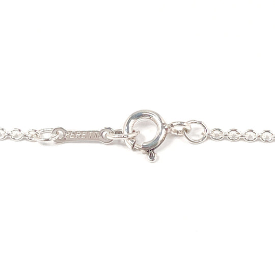 TIFFANY&Co. Necklace Silver925 Silver El Saperetti Open heart Women Used Authentic