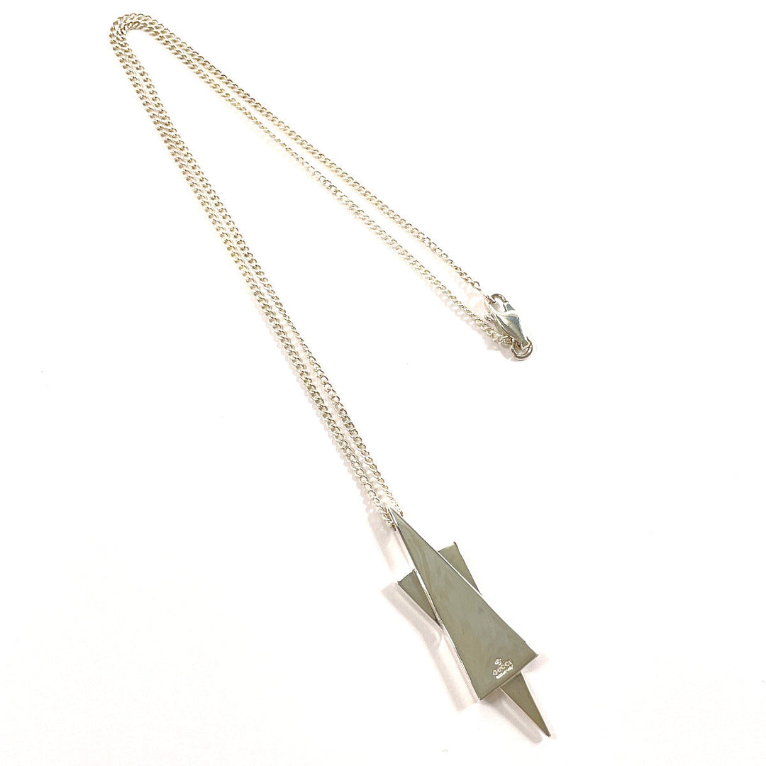 GUCCI Necklace Silver925 Silver Star of david Women Used Authentic