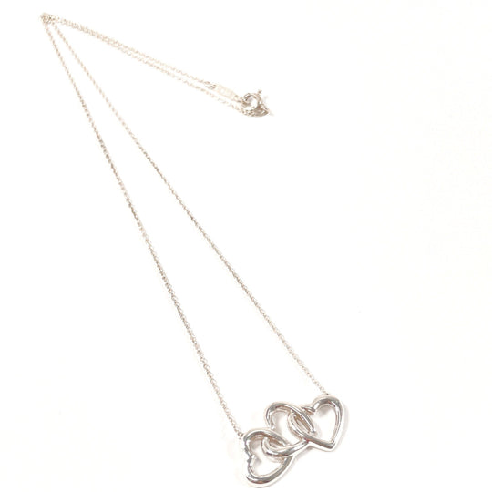 TIFFANY&Co. Necklace Silver925 Silver Triple heart