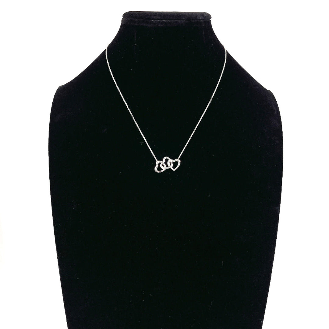 TIFFANY&Co. Necklace Silver925 Silver Triple heart