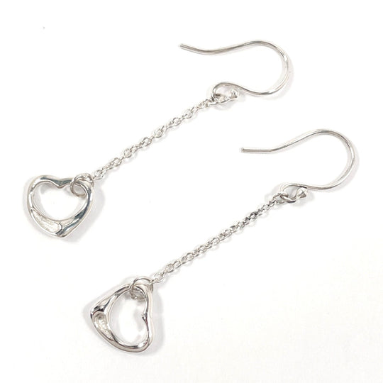 TIFFANY&Co. Pierce Silver925 Silver El Saperetti Open Heart Drop Earrings