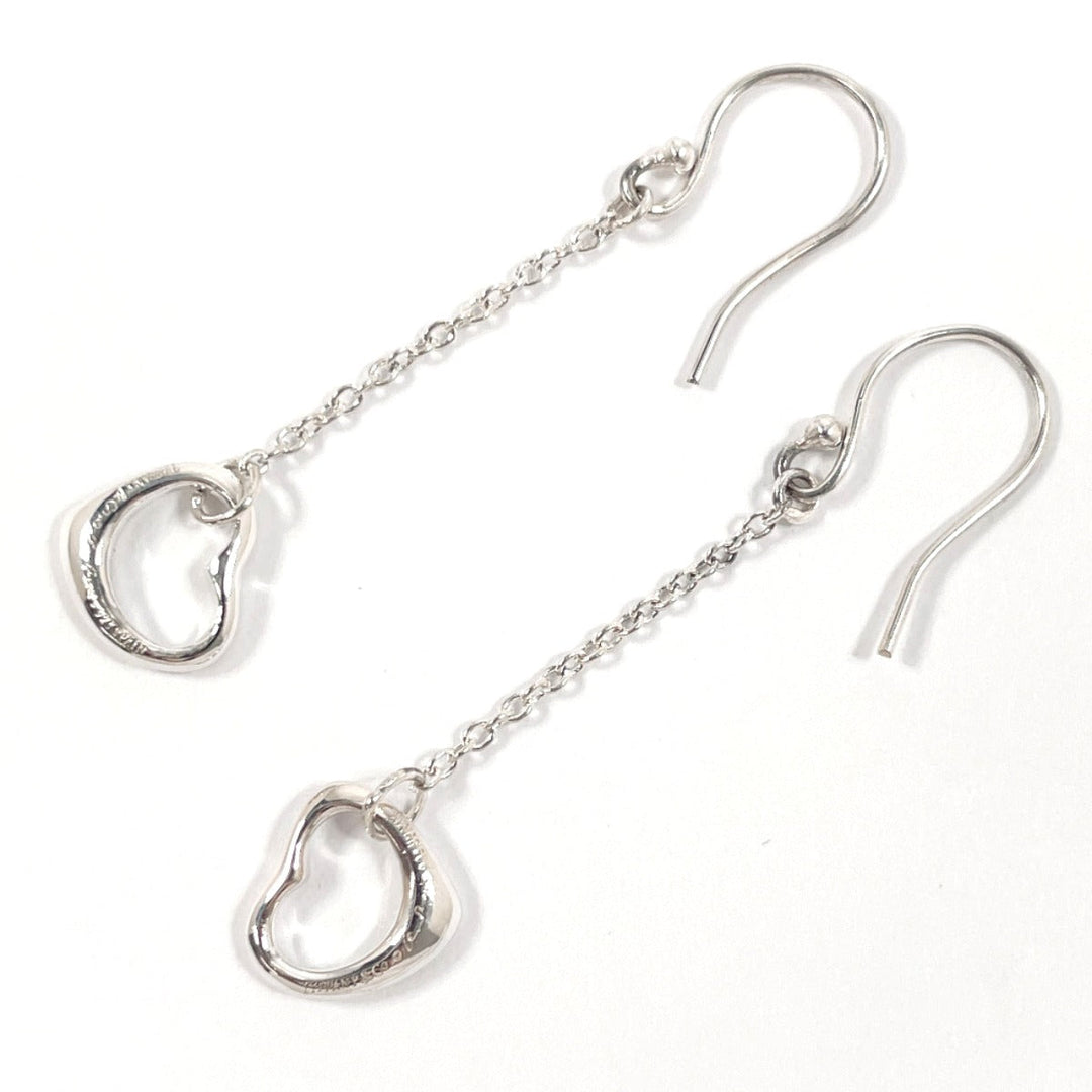 TIFFANY&Co. Pierce Silver925 Silver El Saperetti Open Heart Drop Earrings