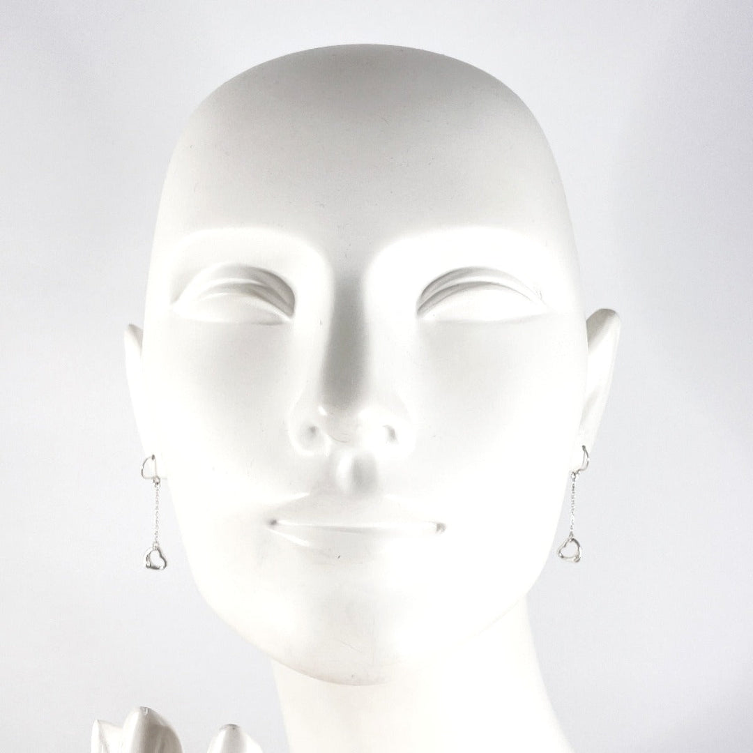 TIFFANY&Co. Pierce Silver925 Silver El Saperetti Open Heart Drop Earrings