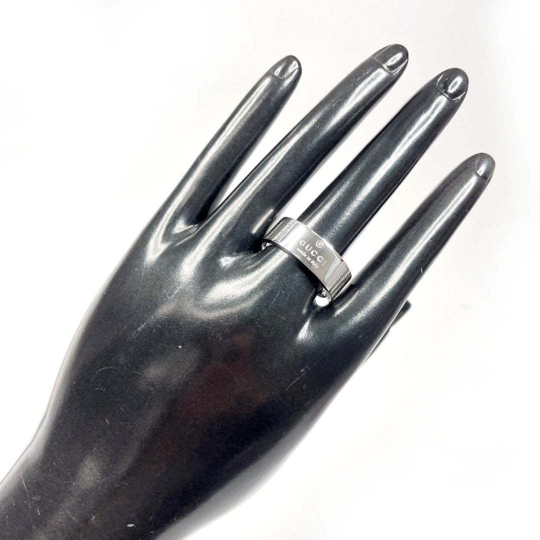 GUCCI Ring Silver925 Silver logo 24