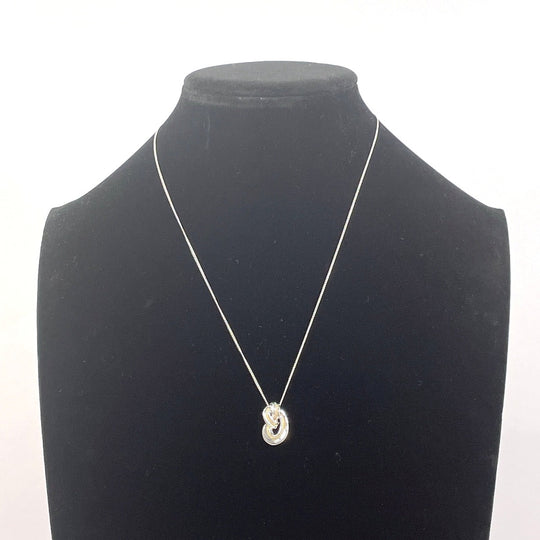 TIFFANY&Co. Necklace Silver925 Silver925, K18 Yellow Gold Silver twisted knot rope