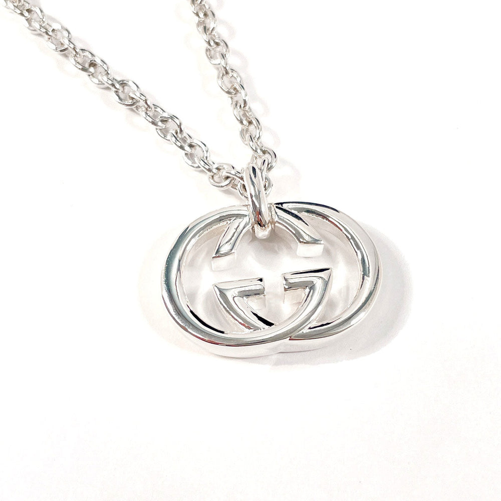 GUCCI Necklace Silver925 Silver GGSilver Brit Interlocking G