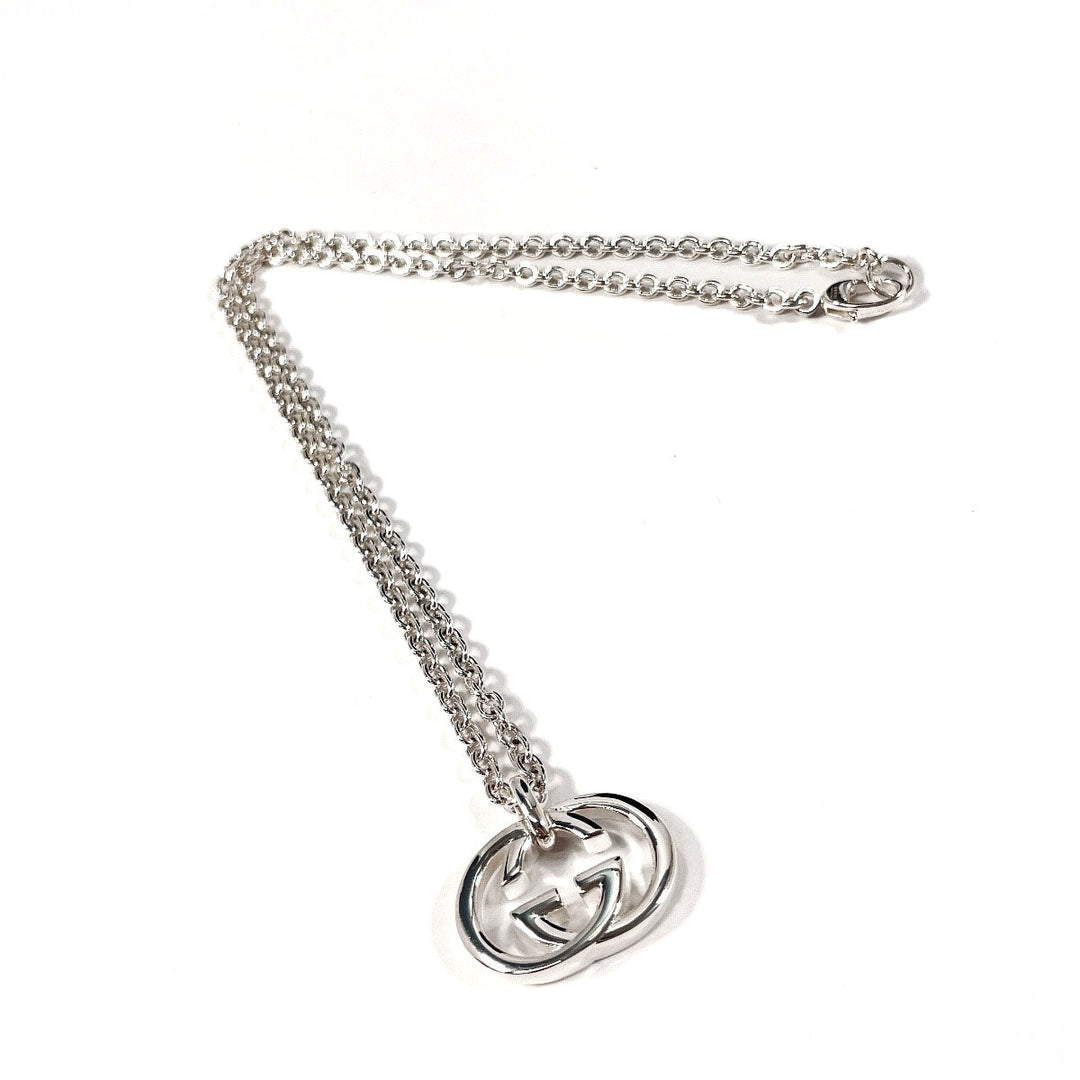 GUCCI Necklace Silver925 Silver GGSilver Brit Interlocking G