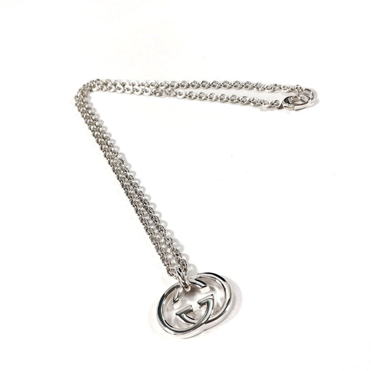 GUCCI Necklace Silver925 Silver GGSilver Brit Interlocking G