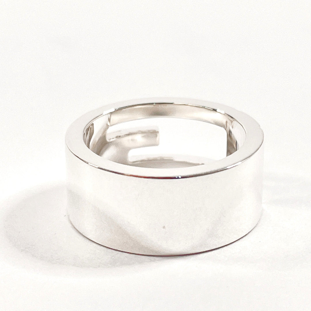 GUCCI Ring Silver925 Silver Branded Cutout G 8
