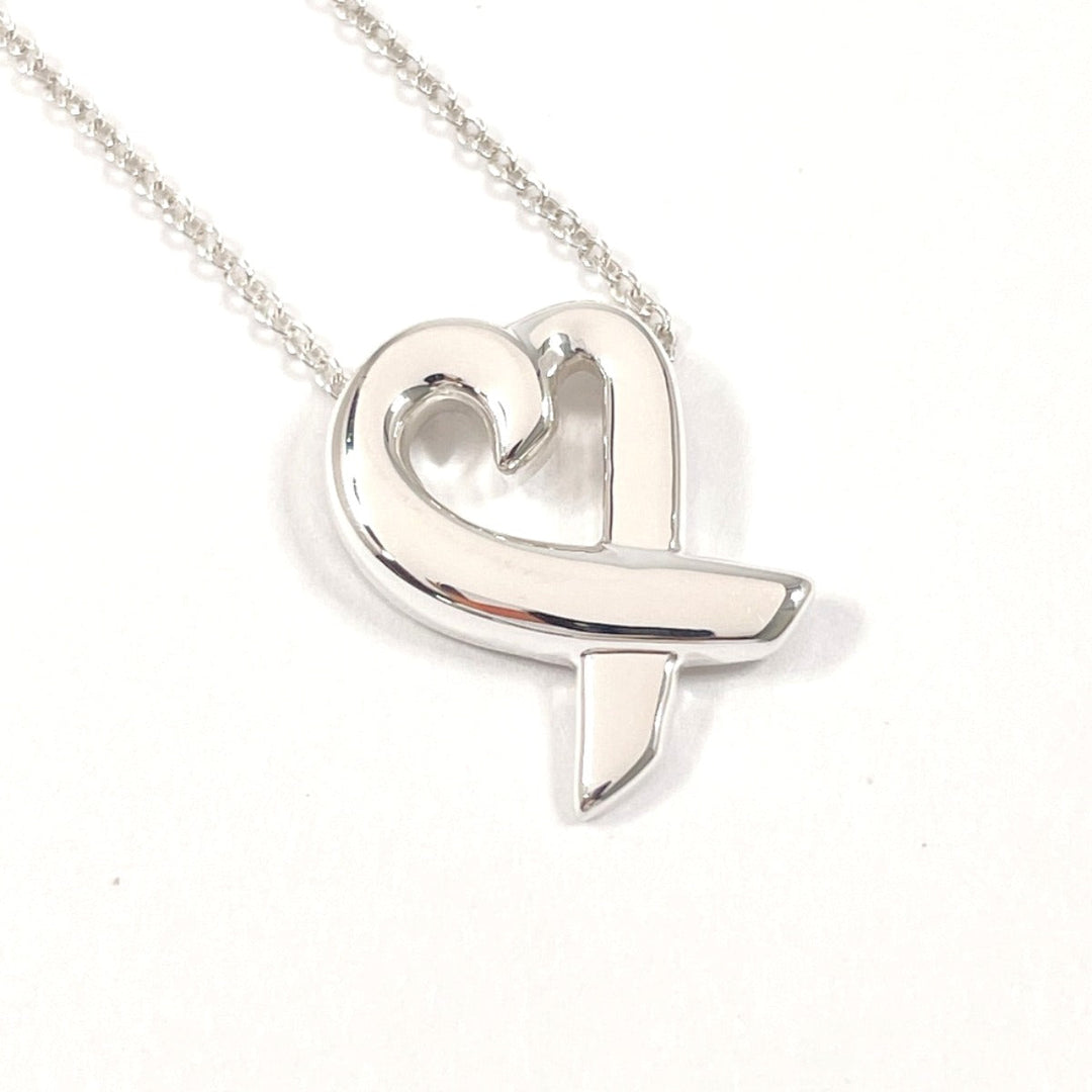 TIFFANY&Co. Necklace Silver925 Silver Paloma Picasso Loving heart Women Used Authentic
