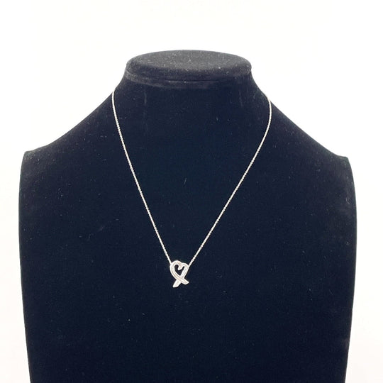 TIFFANY&Co. Necklace Silver925 Silver Paloma Picasso Loving heart Women Used Authentic