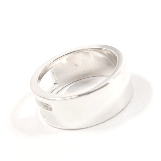 GUCCI Ring Silver925 Silver Branded Cutout G 15