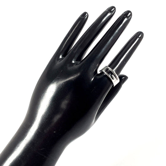 GUCCI Ring Silver925 Silver Branded Cutout G 15