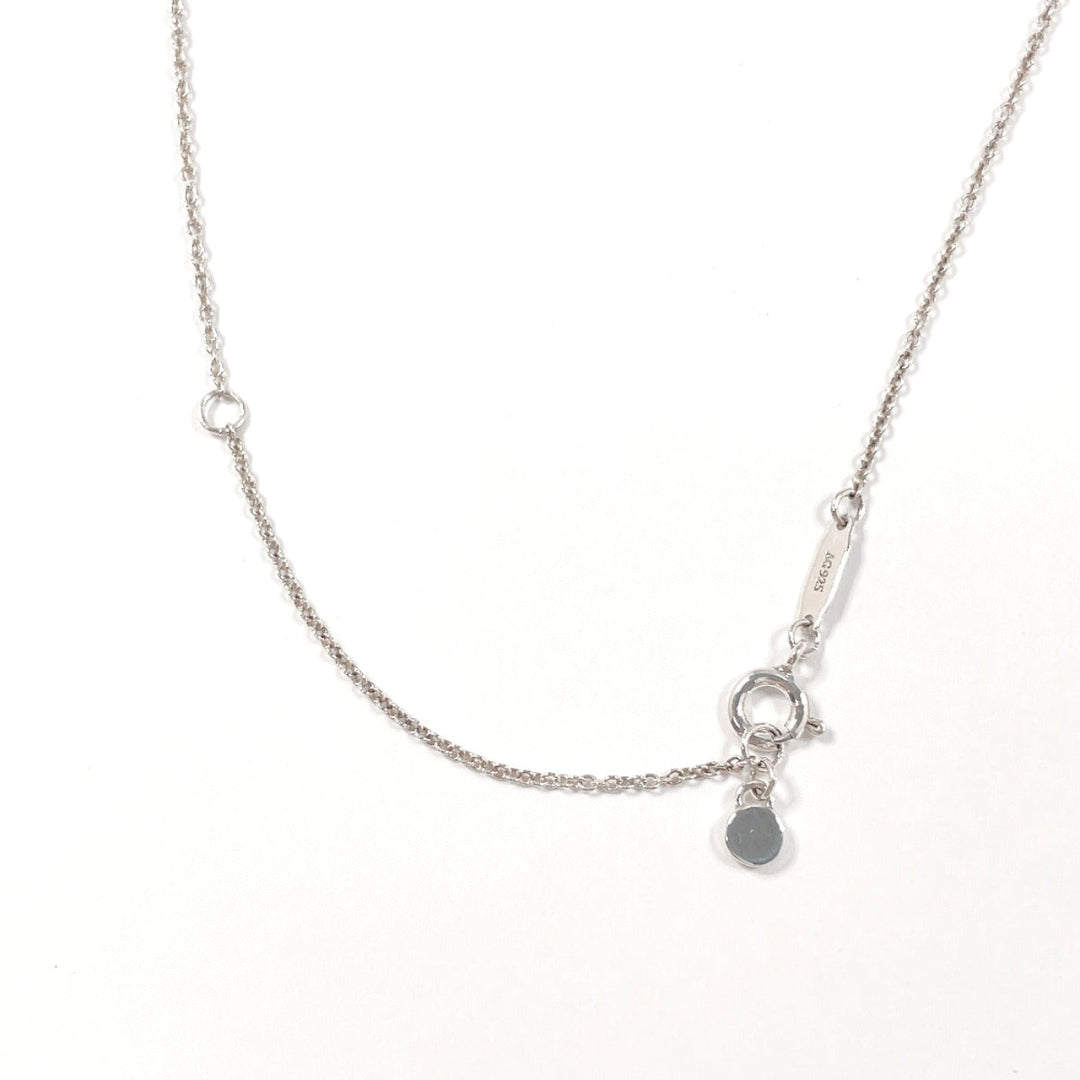TIFFANY&Co. Necklace Silver925 Silver Mini Double Round Return to Women Used Authentic