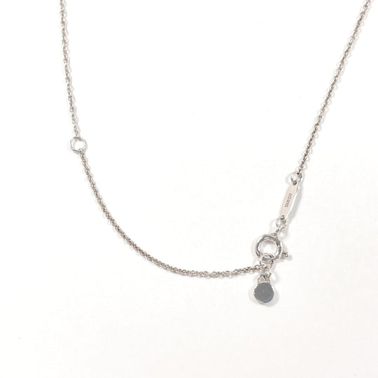 TIFFANY&Co. Necklace Silver925 Silver Mini Double Round Return to Women Used Authentic