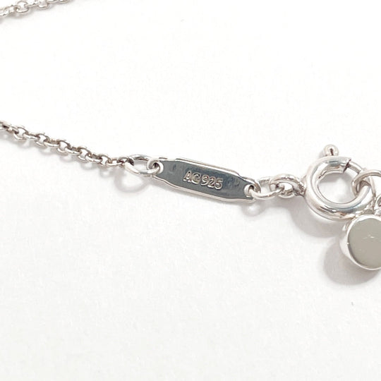 TIFFANY&Co. Necklace Silver925 Silver Mini Double Round Return to Women Used Authentic