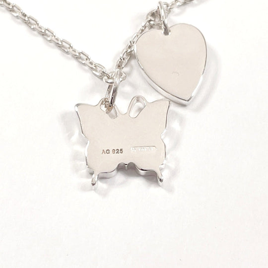 GUCCI Necklace Silver925 Silver Butterfly heart