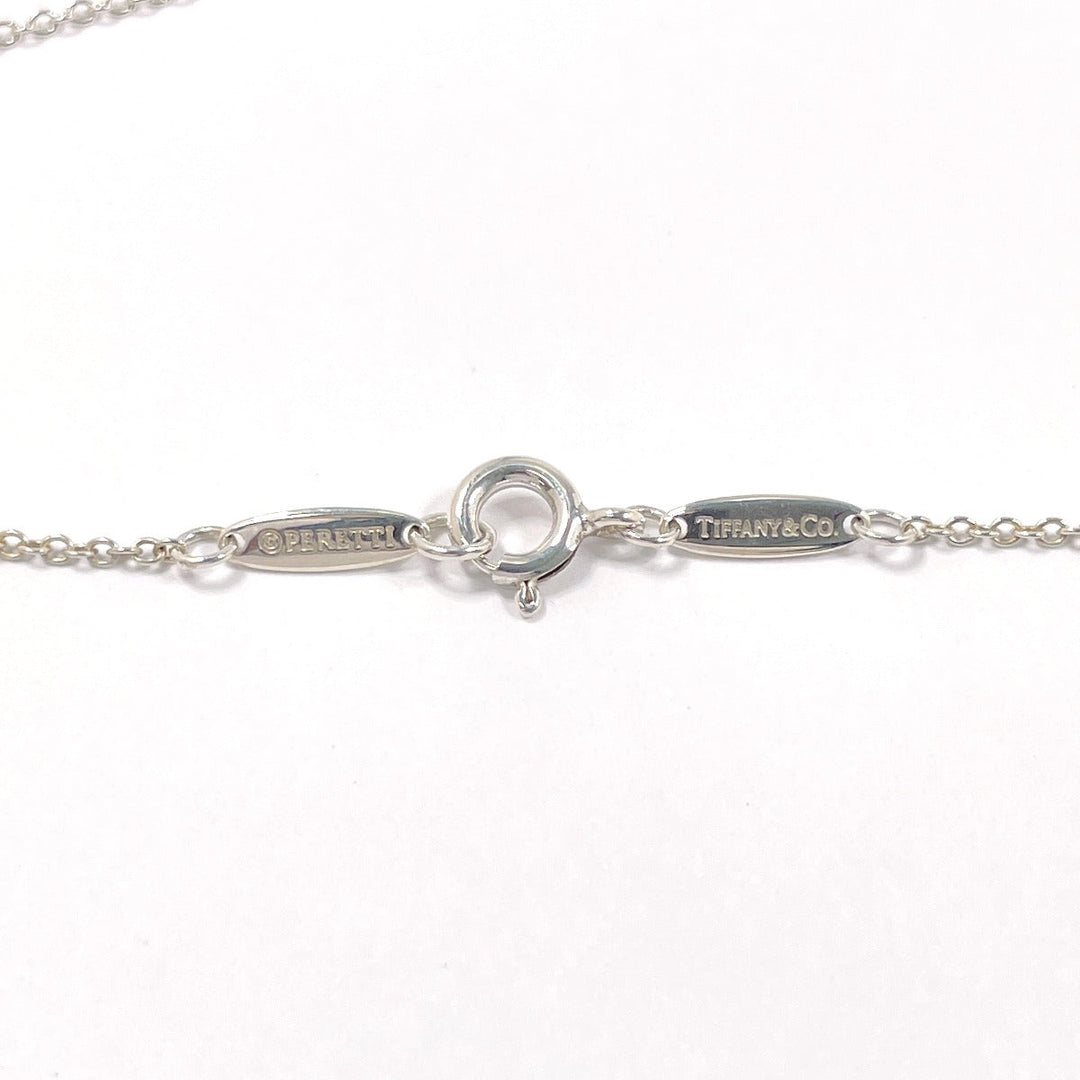 TIFFANY&Co. Necklace Silver925, 18K rose gold Silver El Saperetti Open heart