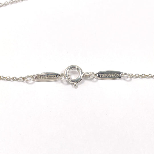 TIFFANY&Co. Necklace Silver925, 18K rose gold Silver El Saperetti Open heart