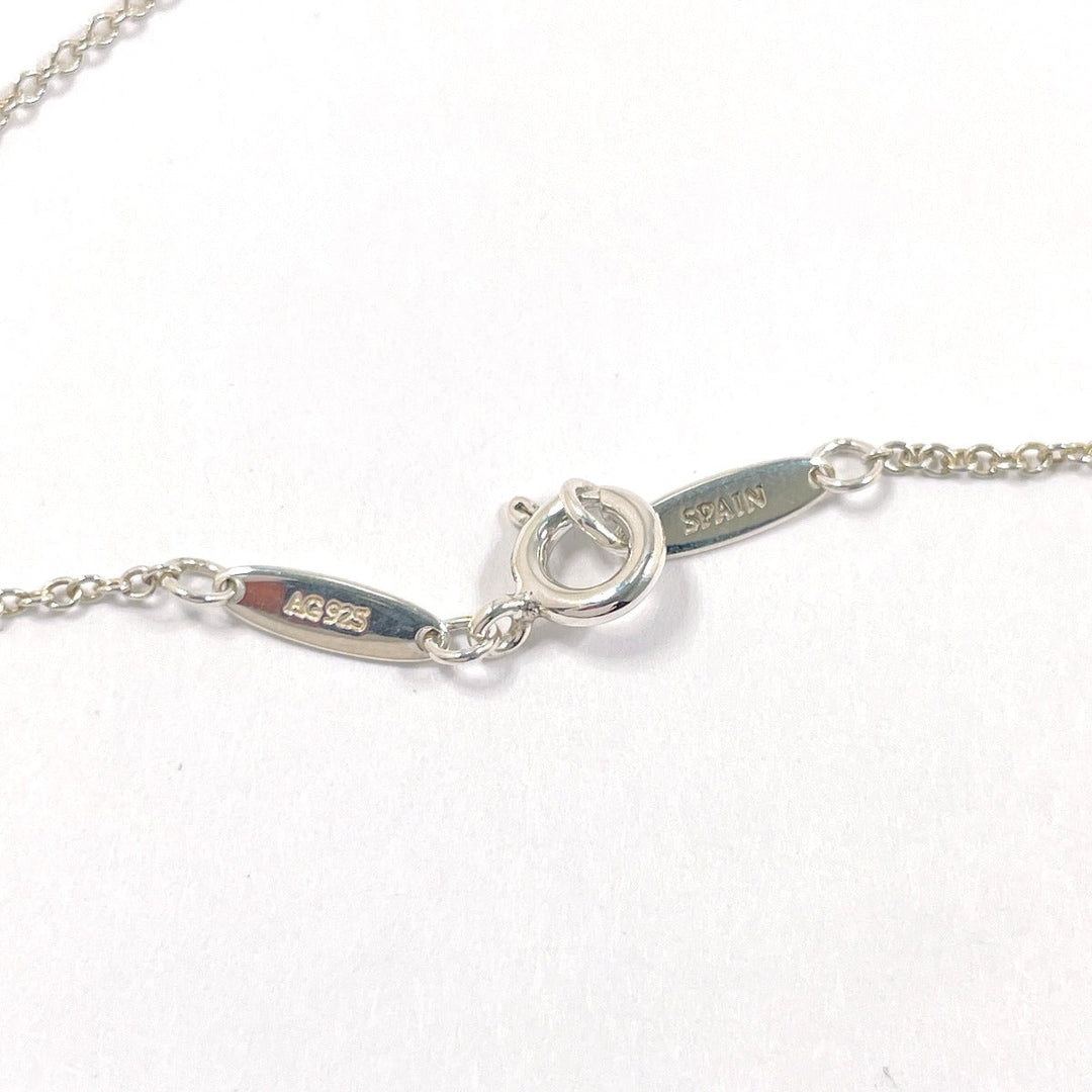 TIFFANY&Co. Necklace Silver925, 18K rose gold Silver El Saperetti Open heart