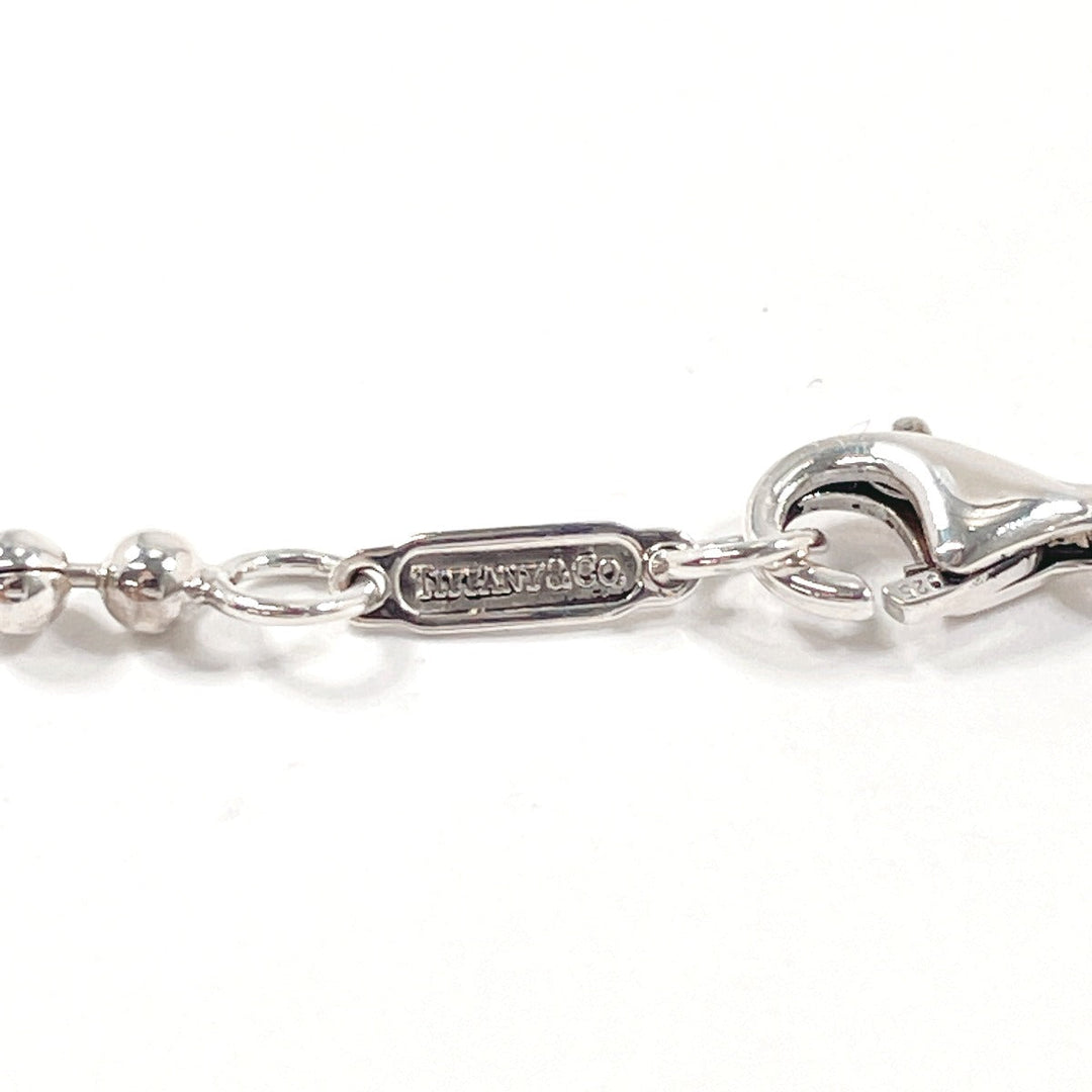 TIFFANY&Co. Necklace Silver925 Silver Ball chain Atlas plate