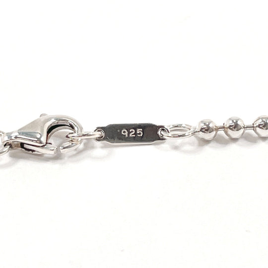 TIFFANY&Co. Necklace Silver925 Silver Ball chain Atlas plate