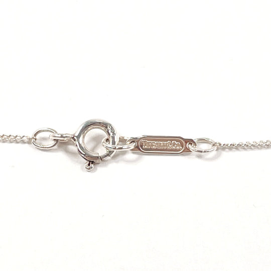 TIFFANY&Co. Necklace Silver925 Silver ribbon Women Used Authentic