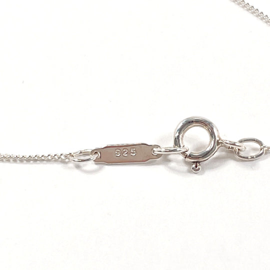 TIFFANY&Co. Necklace Silver925 Silver ribbon Women Used Authentic