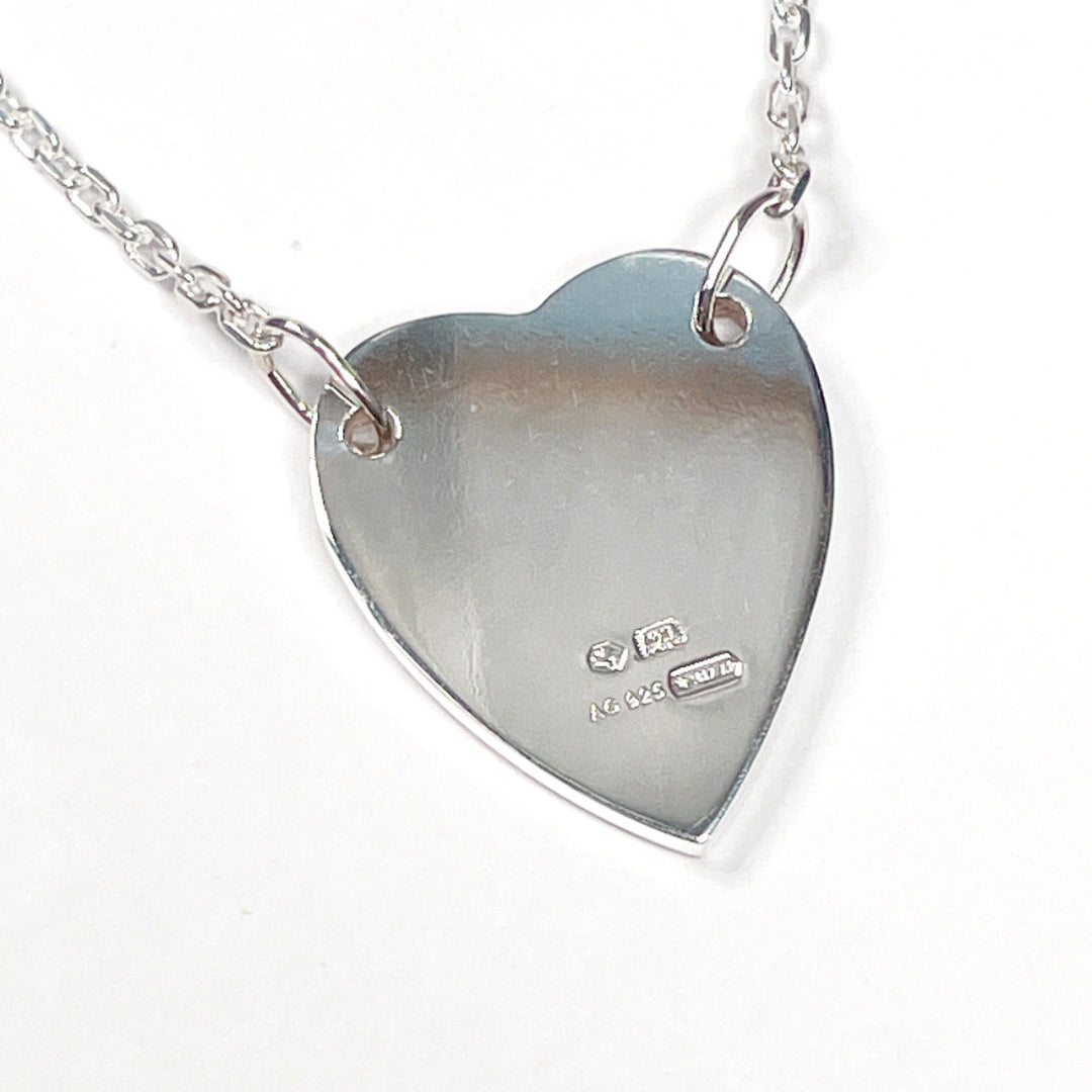 GUCCI Necklace 223512 J8400 8106 Silver925 Silver Trademark Heart