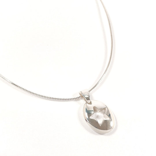 TIFFANY&Co. Necklace Silver925 Silver Star Cutout