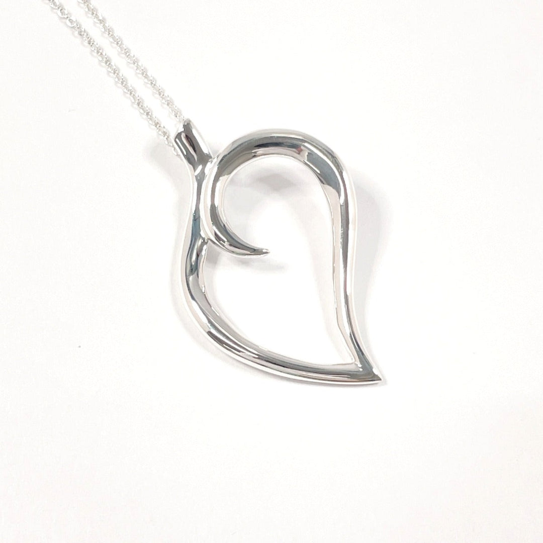 TIFFANY&Co. Necklace Silver925 Silver Leaf heart