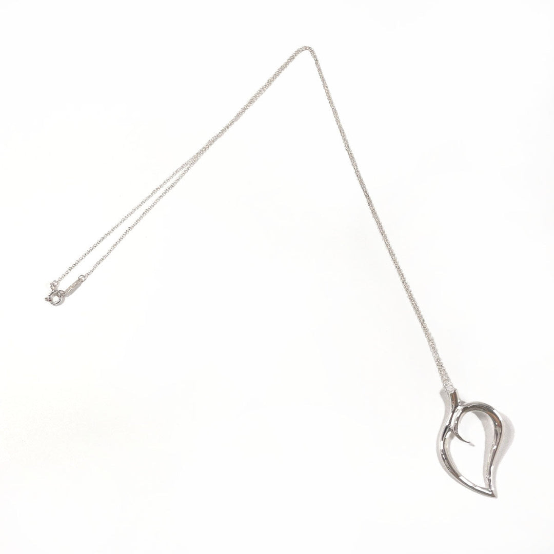 TIFFANY&Co. Necklace Silver925 Silver Leaf heart
