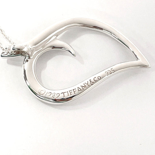 TIFFANY&Co. Necklace Silver925 Silver Leaf heart