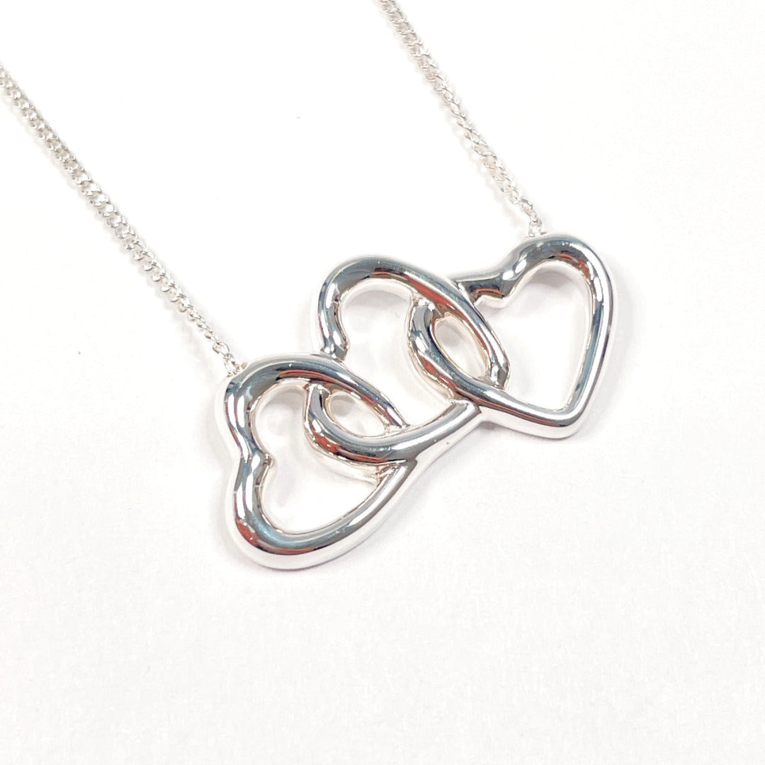 TIFFANY&Co. Necklace Silver925 Silver Triple heart