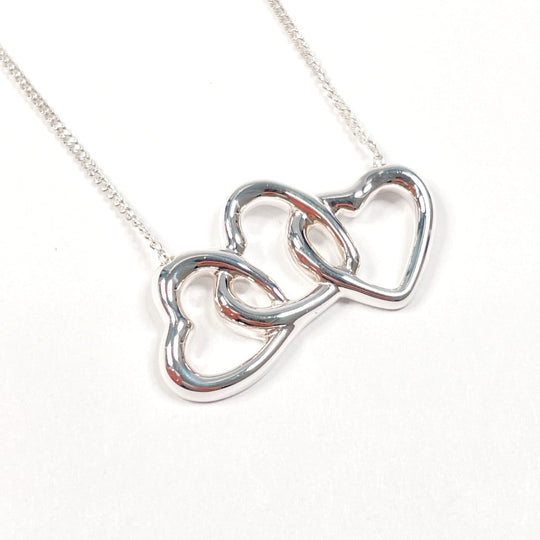TIFFANY&Co. Necklace Silver925 Silver Triple heart