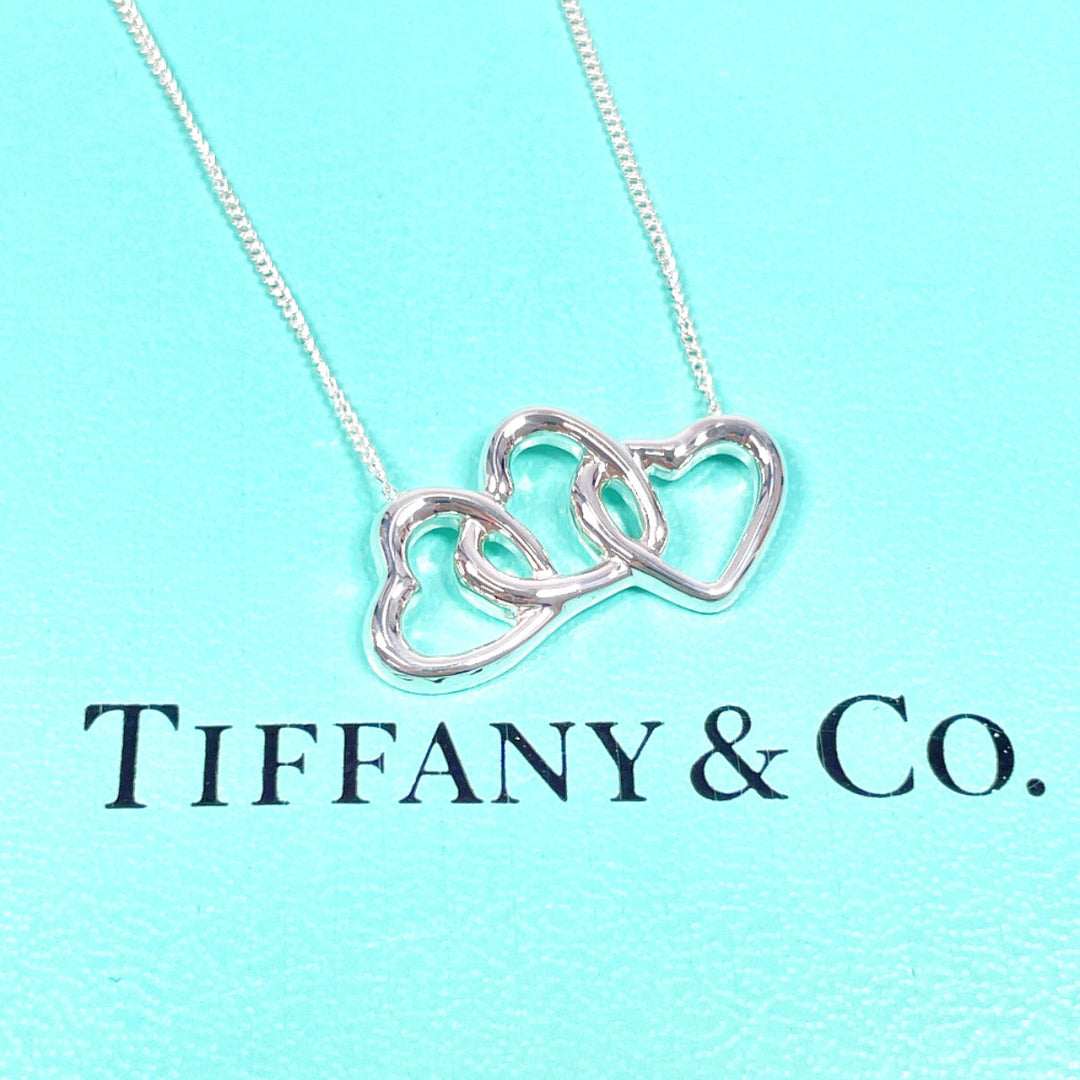 TIFFANY&Co. Necklace Silver925 Silver Triple heart