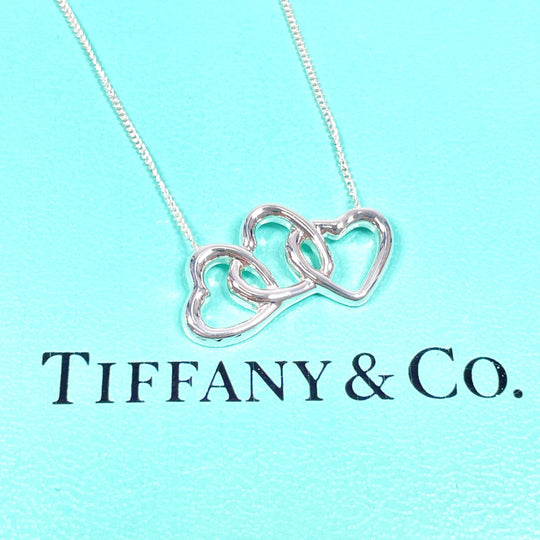 TIFFANY&Co. Necklace Silver925 Silver Triple heart