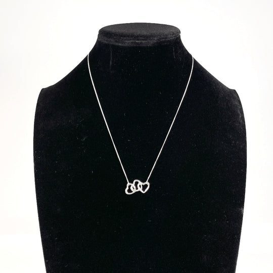 TIFFANY&Co. Necklace Silver925 Silver Triple heart
