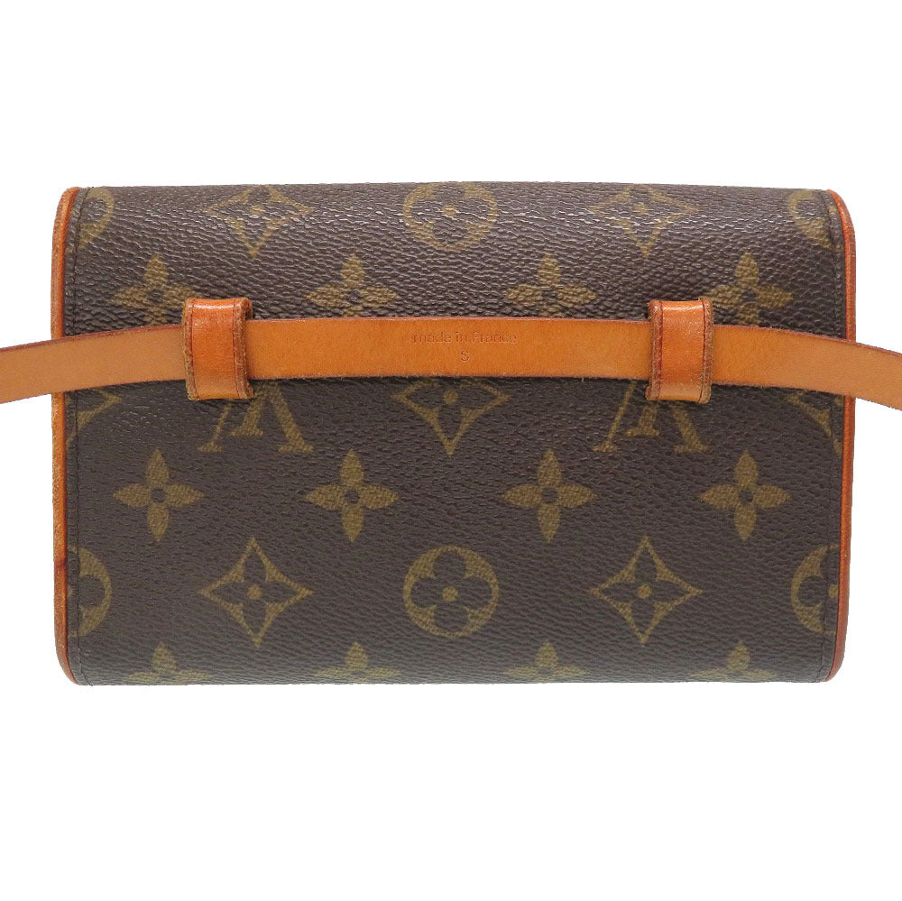LOUIS VUITTON Waist bag M51855 Monogram canvas Brown Monogram Florentine Women Used Authentic