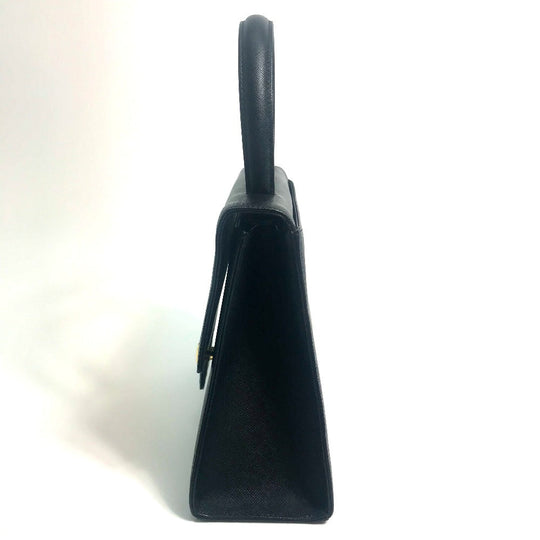 GIVENCHY Handbag leather black Shoulder Bag vintage unisex(Unisex) Used Authentic