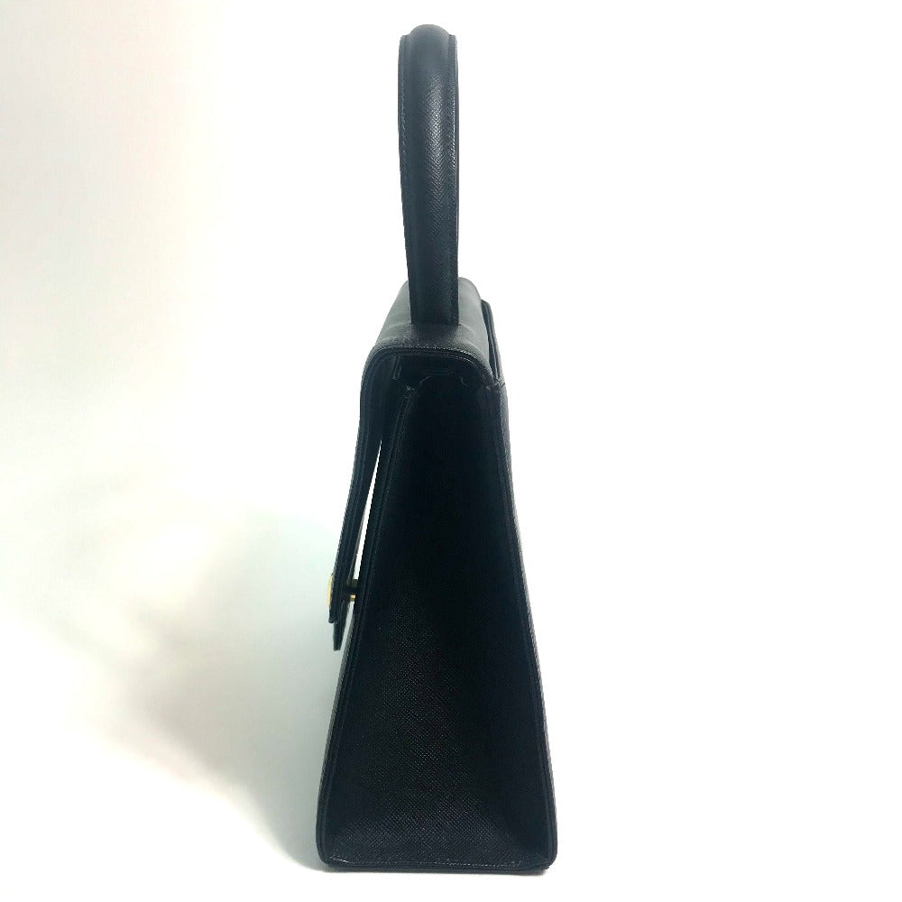 GIVENCHY Handbag leather black Shoulder Bag vintage unisex(Unisex) Used Authentic